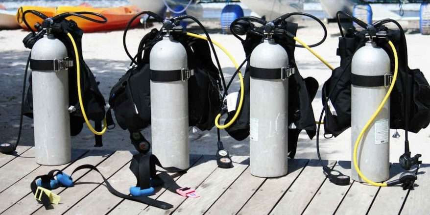 import diving equipment